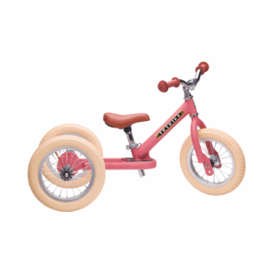 Bici Senza Pedali Vintage - Rosa Opaco Trybike